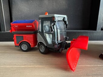 Dickie toys - Auto s pluhem a čisticí auto - 4