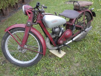JAWA VILLIERS r.v.1934 bez dokladů dlouhá léta na půdě - 4
