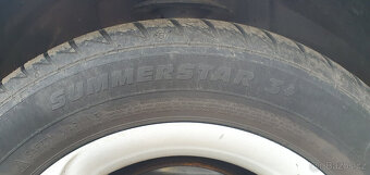 Alu Borbet R14, 6J, 4x100 + letní pneu 185/60 Point S - 4