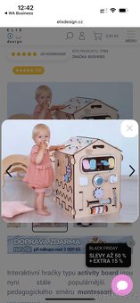 Activity board domeček - 4