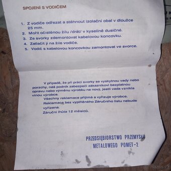 Kleště na pinus pol sváření nebo na startovací kabely - 4