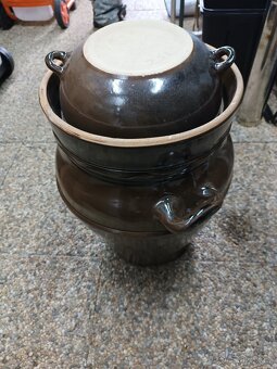 Kameninový hrnec / sud - 4