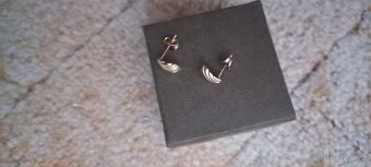 Zlaté naušnice 14karát - 4