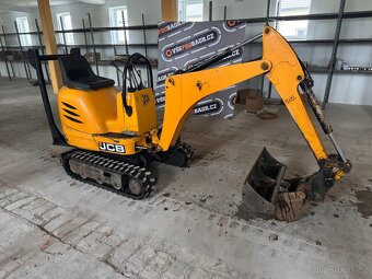 Minibagr JCB 8010 2x lzice precepovany - 4