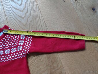 Pletené šatičky - vánoční tučnáci (86) - 4