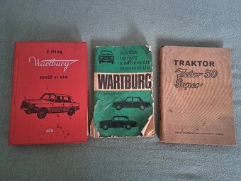 Kniha - příručka wartburg - 4