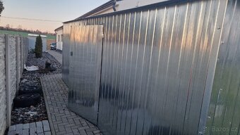 Plechová garáž - sklad - 4