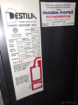 Kotel Destila plyn - 4