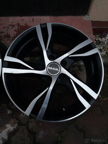 Alu disky - MAK Stockholm 7x17 5x108 ET50 ice black - 4