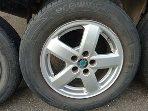 Prodám ALU kola Škoda Octavia 1, 15" originální - 4