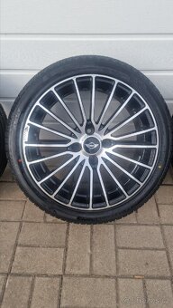 ALU kola 4x100 Brock-pneu 205/45/18 88V - 4