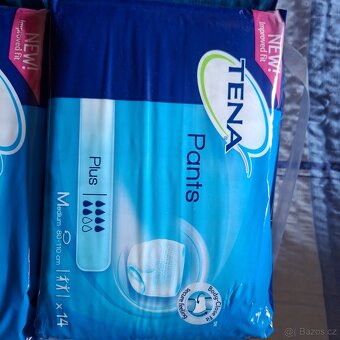 Inkontinenční kalhotky TENA M 6 kapek unisex boky 80-110 cm - 4