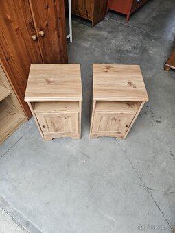 2x NOČNÍ STOLEK IKEA ASPELUND - 4