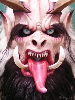 Krampus maska čerta FOUSÁČE - 4