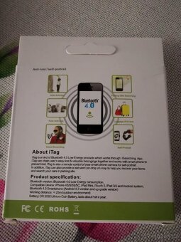 Mini Bluetooth lokátor nový cena za oba - 4