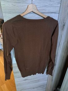 Dámský hnědý svetřík, vel. S, zn. Takko Fashion - 4