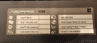 Prodám ACER aspire 5349 - 4