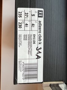 Adidas AdizeroClub k, vel.37 a1/3 - 4
