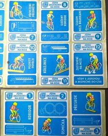 RETRO staré obtisky + samolepky Československo - 4
