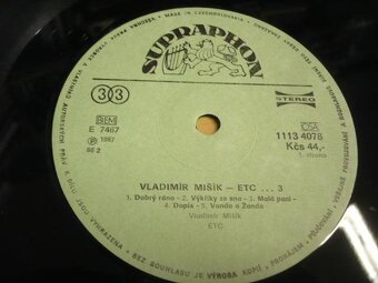 Vladimír Mišík, Etc… – Etc…3 (LP) - 4