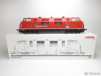 Prodám model dieselové lokomotivy Märklin 55801 - 4