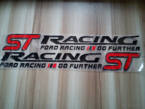 FORD ST RACING NÁLEPKA VEĽKÁ 50CM PÁR - 4