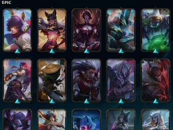League of Legends účet S12 Master, all champs, 154 skinů - 4