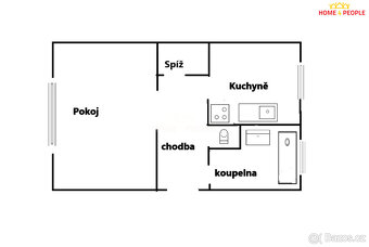 Prodej bytu 1+1, 39m², OV, cihla, ul. Bendova, Plzeň - Jižní - 4
