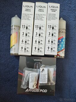 Argus pod Voopoo + Liquidy a náhradní cartridge - 4