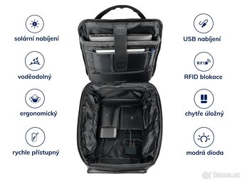 CROSSIO SolarBag LUMEE (Solární batoh) - 4