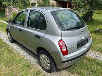 Nissan micra 1.2 benzin r.9/2006 156000km klima stk 7/2027 - 4