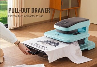 Auto Termolis Heat Press 38x38cm - VEVOR - 4