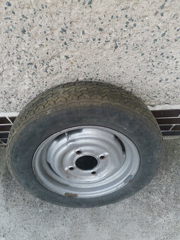 Kolo, disk+pneu Škoda 100 - 4