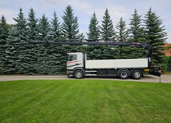 Scania G410 6x2 - valník s hydraulickou rukou HIAB - 4