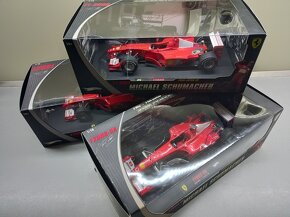 3x F1 FERRARI F2000 2001 a 2003GA SCHUMACHER HW ELITE 1:18 - 4