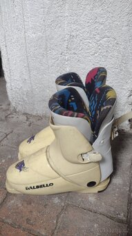 Lyže Elan SCX 140cm + lyžáky Dalbello vel. 24,5 - 4