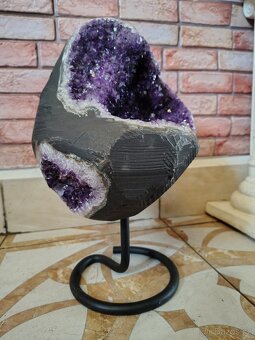 Ametyst na stojánku Uruquay - 4