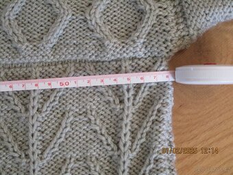 Pánský ručně pletený svetr - 4