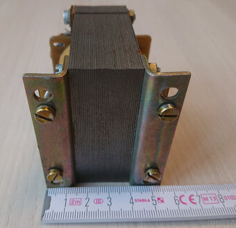 Transformátor 12V (2x 6V) 2A nepoužitý - 4
