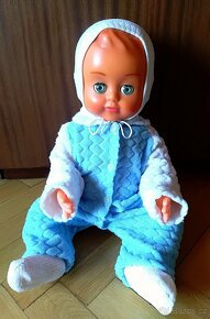 Mrkající  panenka + dečka - 4