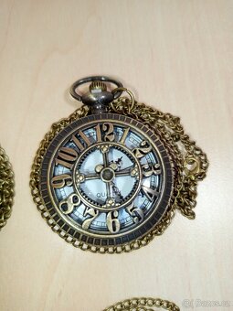 15 Ks starožitné kapesní hodinky QUARTZ. - 4