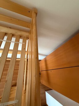 Bytelná Smrková patrová postel ELLEN - 4