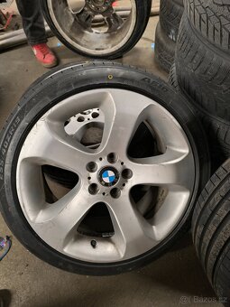 BMW kola dvourozměrné R19 5x120 72.6 X5 e60xd e61xd e330xd - 4