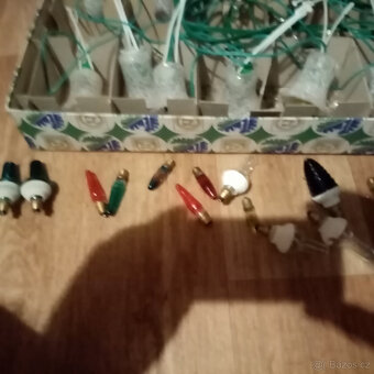 Prodám starý řetěz na vánoční stromek - zvonky - 4