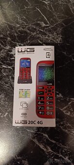 Uplně nový HLASITÝ telefon WG 20C 4G - 4