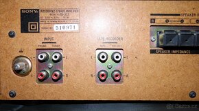historický stereo zesilovač SONY TA-333 - 4