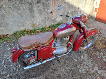 Jawa 250 typ 353 půlbuben (mezityp), rok výroby 1955 bez TP - 4