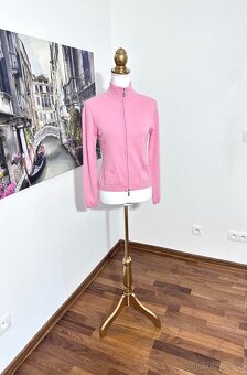 Kašmírový cropp kardigan Bottega Vel XS - 4
