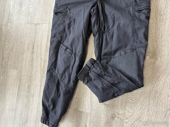 Kombinéza černá, zimní, pouze vypraná - 4