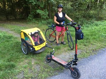 Paradni elektrokolobezka 4kW se sedackou Kaabo Mantis 10 GT - 4